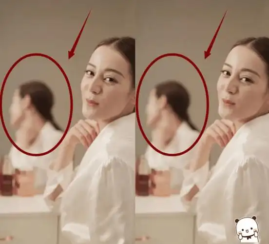 热巴大胆晒出"素颜照",却忘p镜子里的自己,真实颜值藏不住了