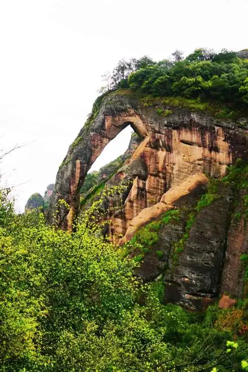 龙虎山景观象鼻山.