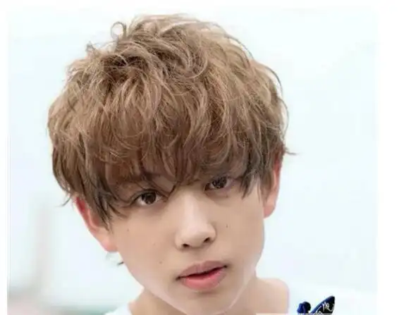 蓬松男生烫发发型 空气感十足男生烫发型(2)_烫发_西子美发网