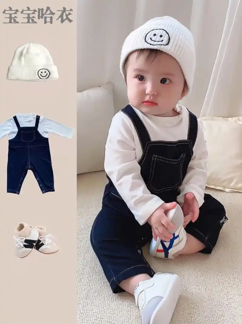 男宝宝也要穿的可爱又帅气!妈妈们,春天马上来了气温也转暖了, - 抖音