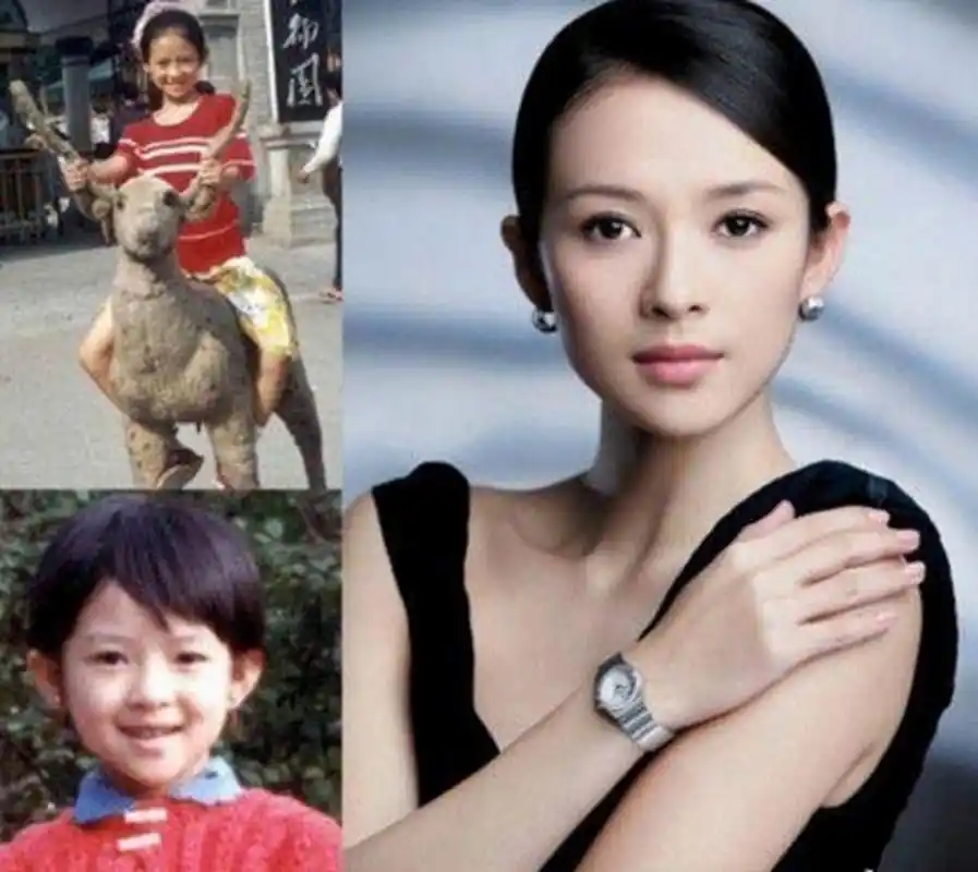 章子怡小时候的照片最近被曝光,引发了众多粉丝的关注和热议