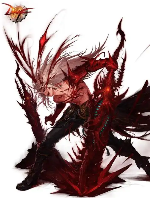 dnf男鬼剑三觉原画设定曝光剑魂手拿树枝天帝也太帅了吧