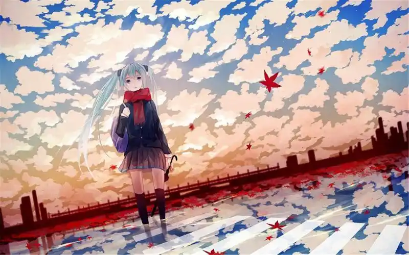 卡通动漫人物场景唯美高清电脑桌面壁纸下载