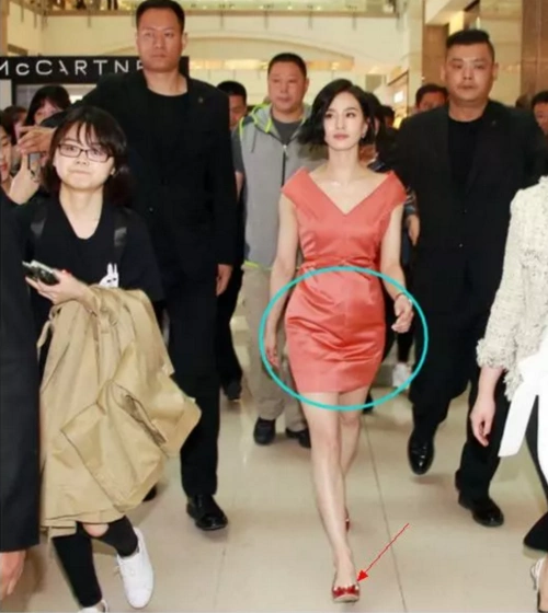 怀孕了刘诗诗肚子大到要用手遮掩吴奇隆连妇产医院都找好了