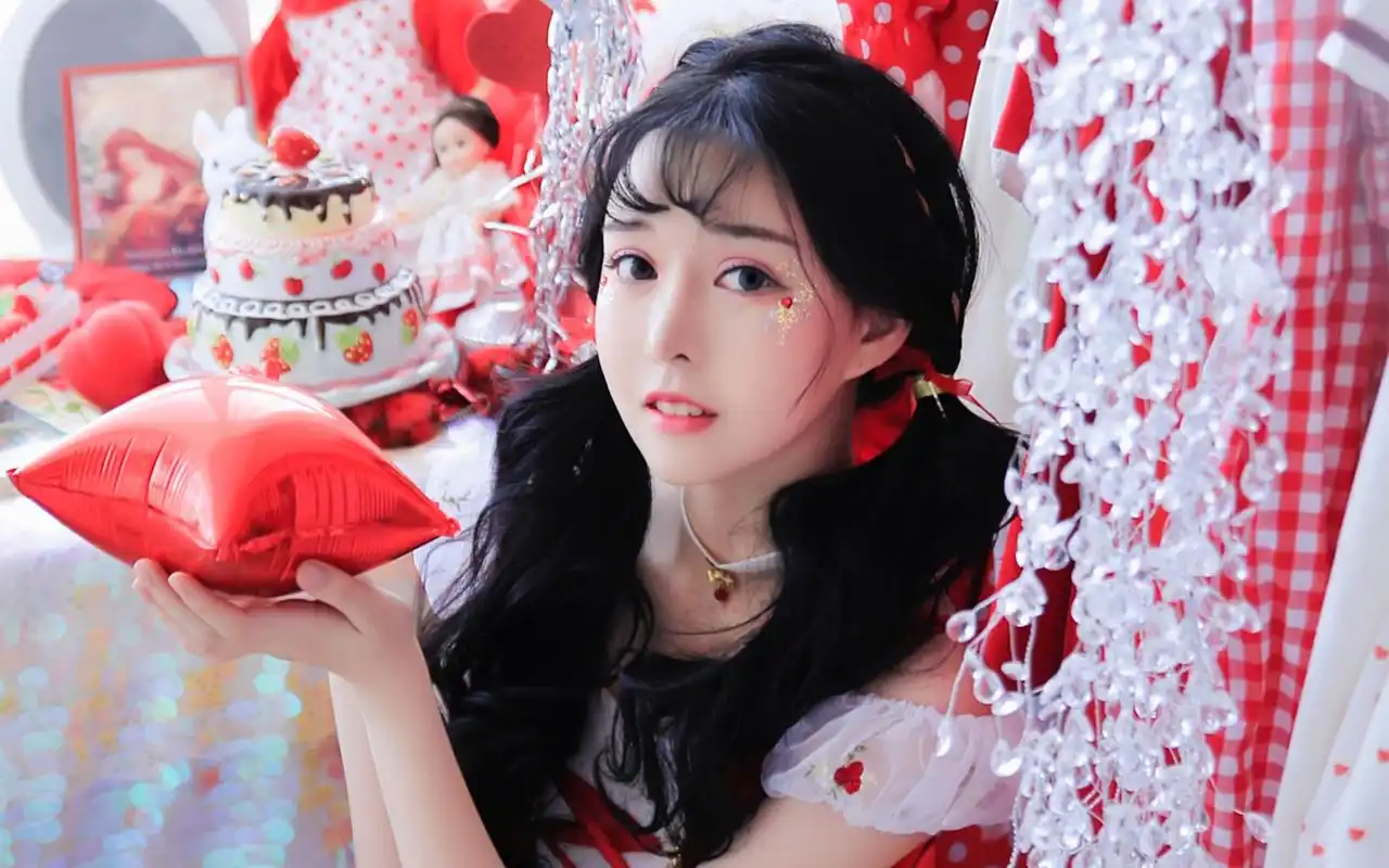 网红美女性感写真高清电脑桌面壁纸