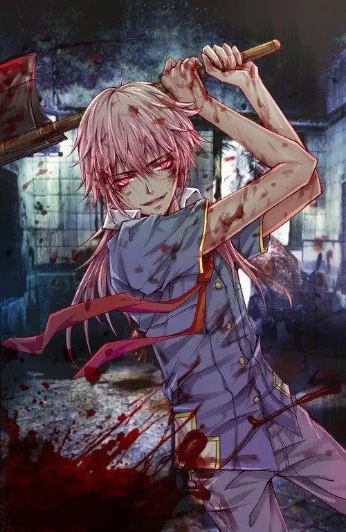 求类似这样的病娇男高清图,越黑化越好