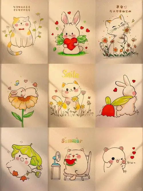 可爱简笔画合集