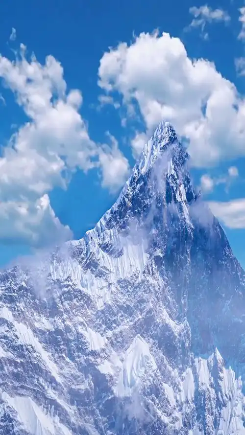 高耸入云,壮观美景.南迦巴瓦峰,久闻大名,太壮观了!-度小视