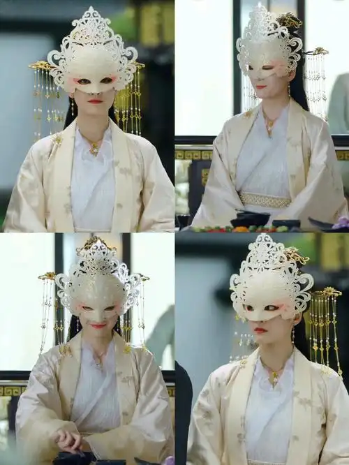 橙黄金色系白发容乐张雪迎