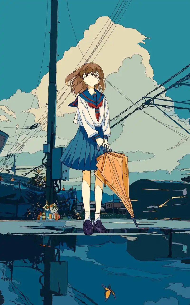 日本插画师"焦糖"画风独特的插画作品欣赏!色彩运用相当绚丽!