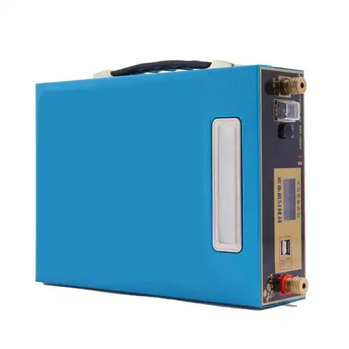 12v锂电池外壳总成配件18650聚合物铁锂理线家盒子免焊接三元大单体