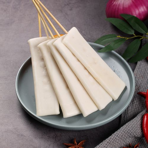 年糕烧烤20串脆皮串烧油炸东煮麻辣烫食材冷冻年糕