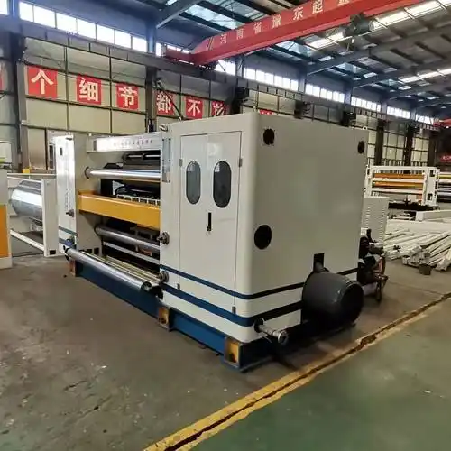 高速瓦楞纸板生产线碳化钨快速换辊吸附式单面机纸箱包装机械设备