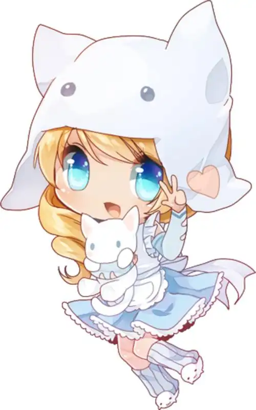 q版人物,美少女,萌萌哒