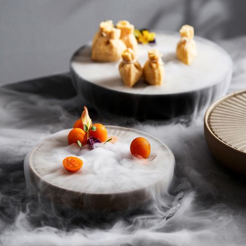 干冰商用创意个性意境餐具盘饰摆盘寿司拼盘刺身盘盘