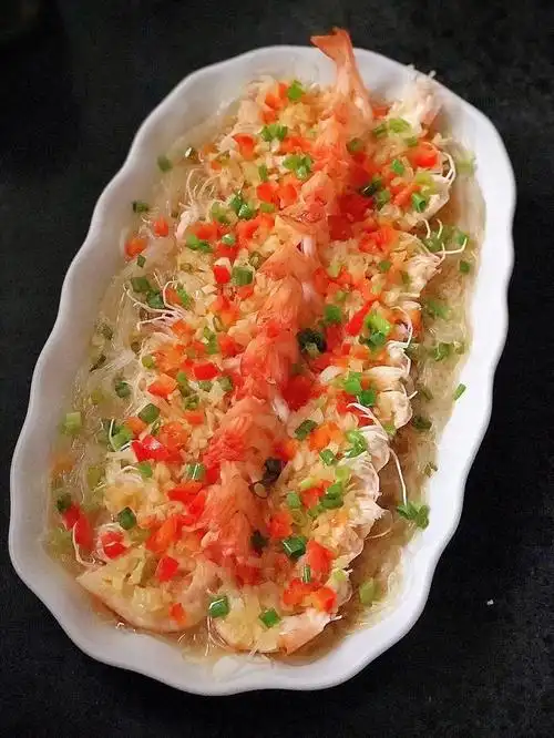 减肥人最爱的蒜蓉粉丝虾