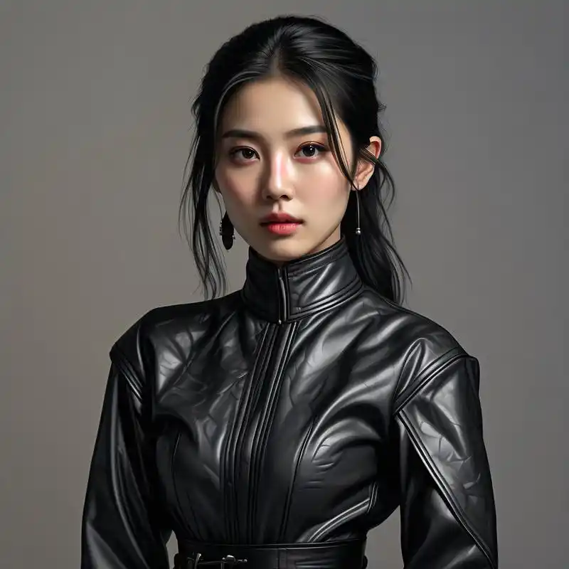 真人女生头像,霸气冷酷,谁不爱😍