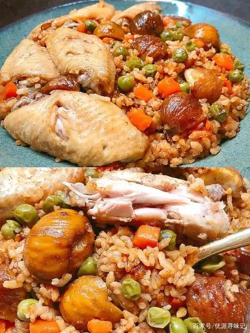 好吃到跺脚的懒人美食!电饭锅板栗鸡翅焖饭