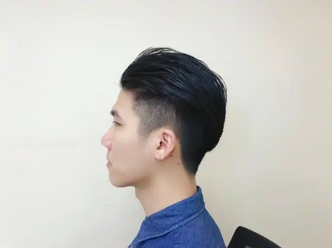 女神收割神器男士背头发型