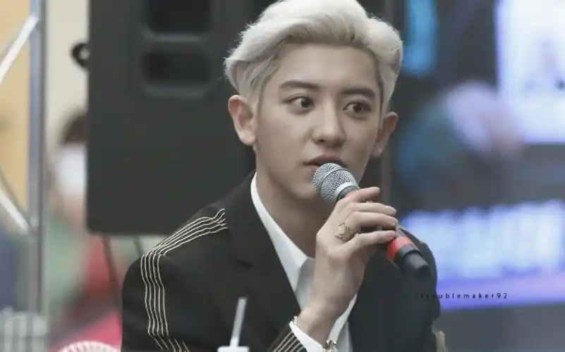 【exo丨朴灿烈】 银发剃边永远是我的心头爱_哔哩哔哩_bilibili