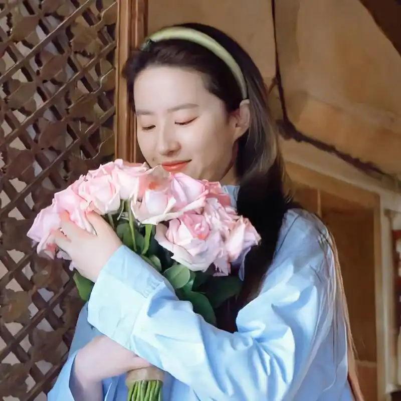 刘亦菲许红豆头像94 说刘亦菲照片做头像 美美找事业不招桃花94