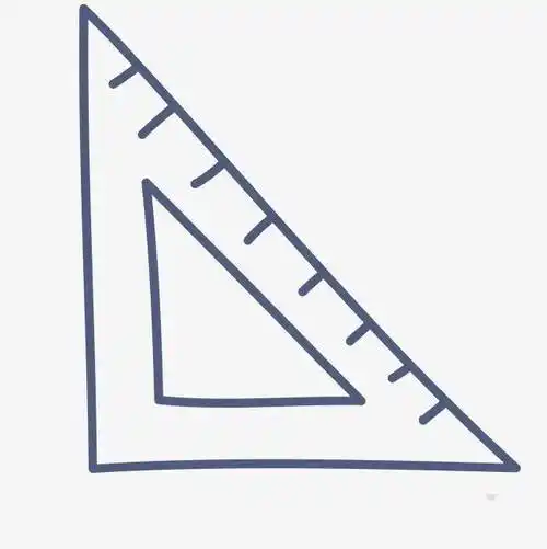 矢量素材尺子图案@冒险家的旅程か★开学季png卡通简笔画尺子铅笔橡皮