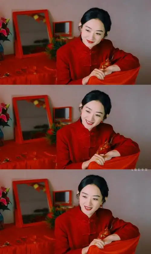 赵丽颖婚服剧照