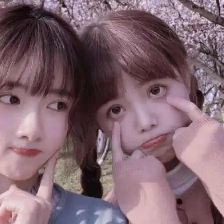 可爱闺蜜女生头像,甜美可爱闺蜜女生头像两人-姐妹头像