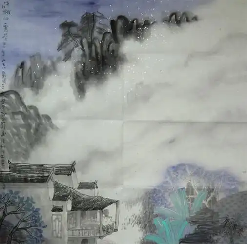 刘阳山水画艺术江南山水画