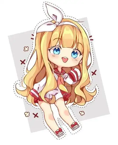 q版动漫板绘 | 福利来喽~萌萌哒马克笔手绘素材,值得收藏!_网络