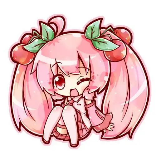 q版樱初音简笔画