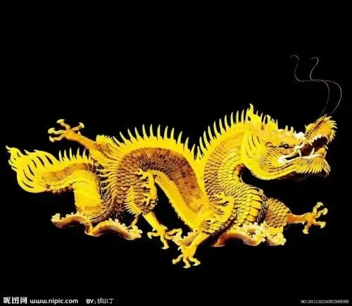 中国神兽九爪金龙