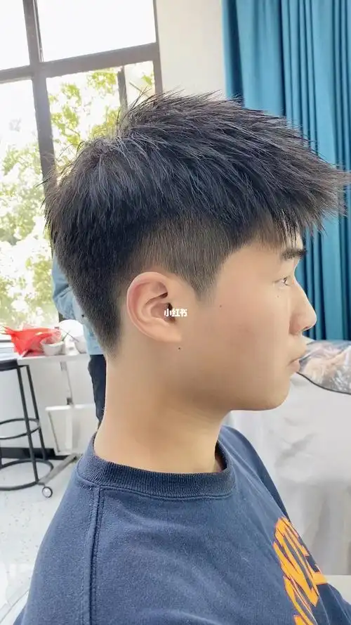 常州男士钢夹烫 #男士摩根碎盖#常州男士发型设计