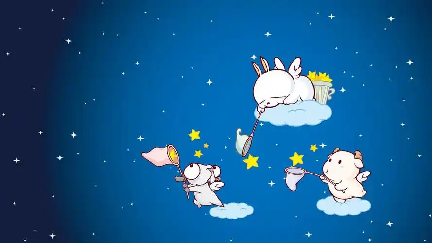 流氓兔经典可爱卡通,高清图片,电脑桌面-壁纸族