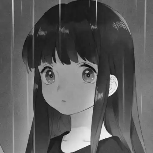 寂寞孤独伤感黑白头像图片