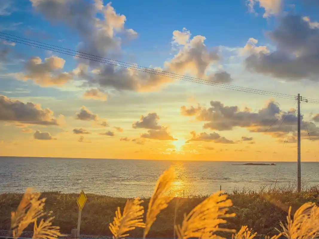 唯美的日本黄昏美景