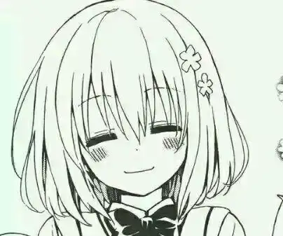 动漫 简笔画 卡通 漫画 手绘 素描 头像 线稿 404337q版漫画人物萌女