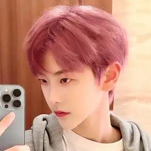 男假发欧美长头发假发蓬松帅气欧美男生假发发套狼尾假发鲻鱼头男生武