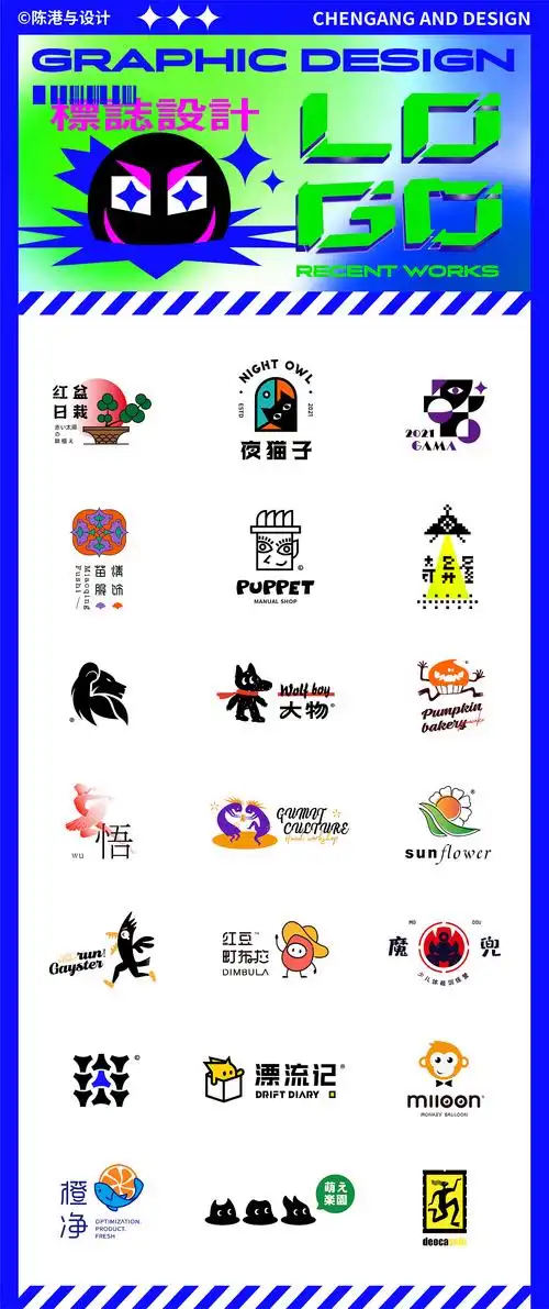 卡通logo 趣味logo 动物logo 品牌logo设计 标志设计