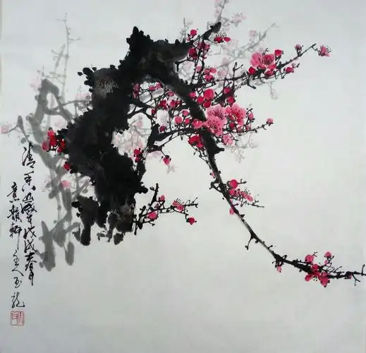 【书画家】耿国龙先生书画作品欣赏-梅花篇