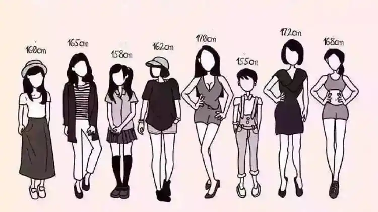 女生人气身高榜,158的只排在这?虐哭了