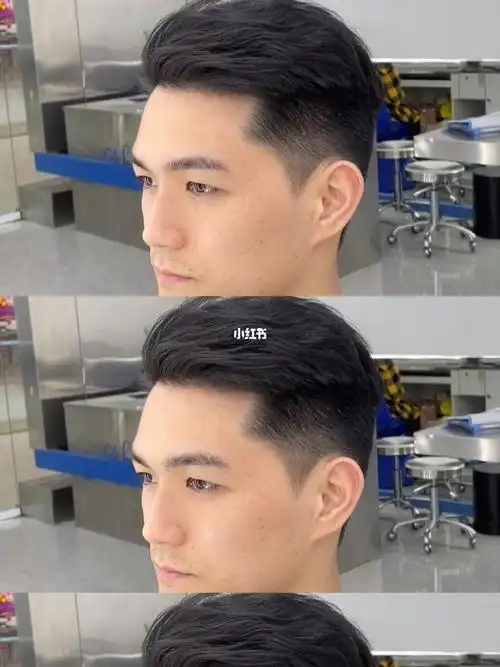 深圳男士发型背头