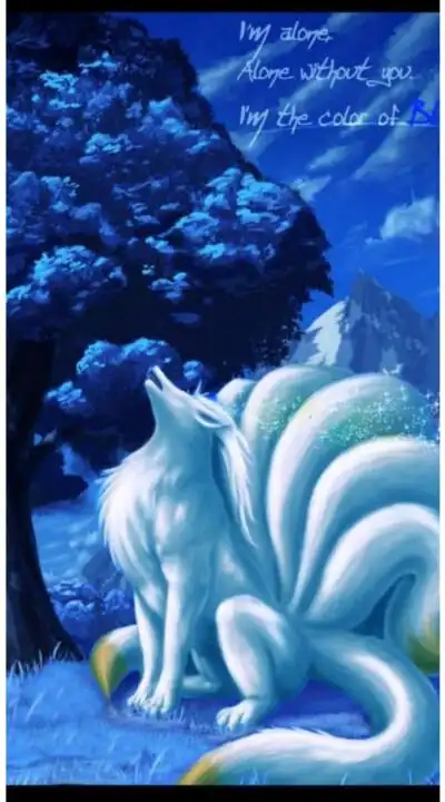 九尾兽 - 堆糖,美图壁纸兴趣社区