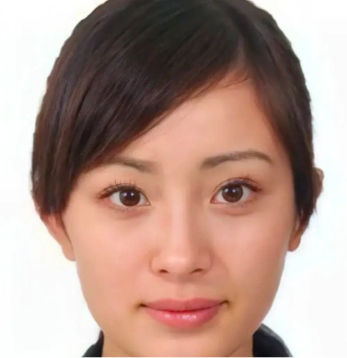 展开10位素颜证件照的女明星对比,有的差距太大,刘亦菲素颜清纯