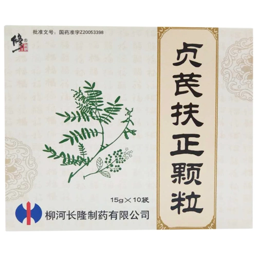 修正贞芪扶正颗粒15g10袋盒