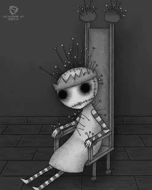 小恐怖中的小幽默猎奇心理与黑白配色