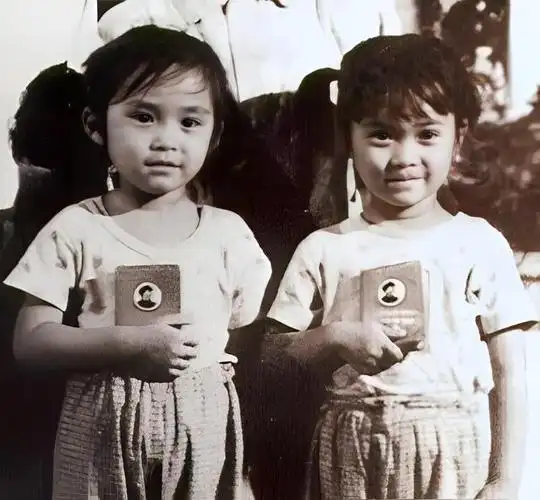 那英的父亲很是开明,对两个女儿的教育十分器重.