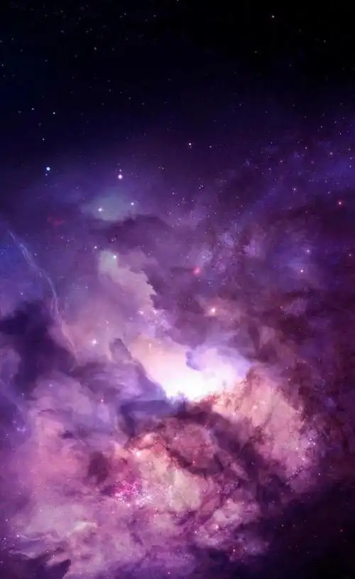 紫色系梦幻高清壁纸林深时见鹿海蓝时见鲸