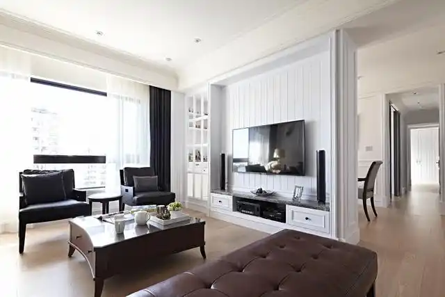 面积102平米的房子好不好?现代风格装修案例!-广信大厦装修