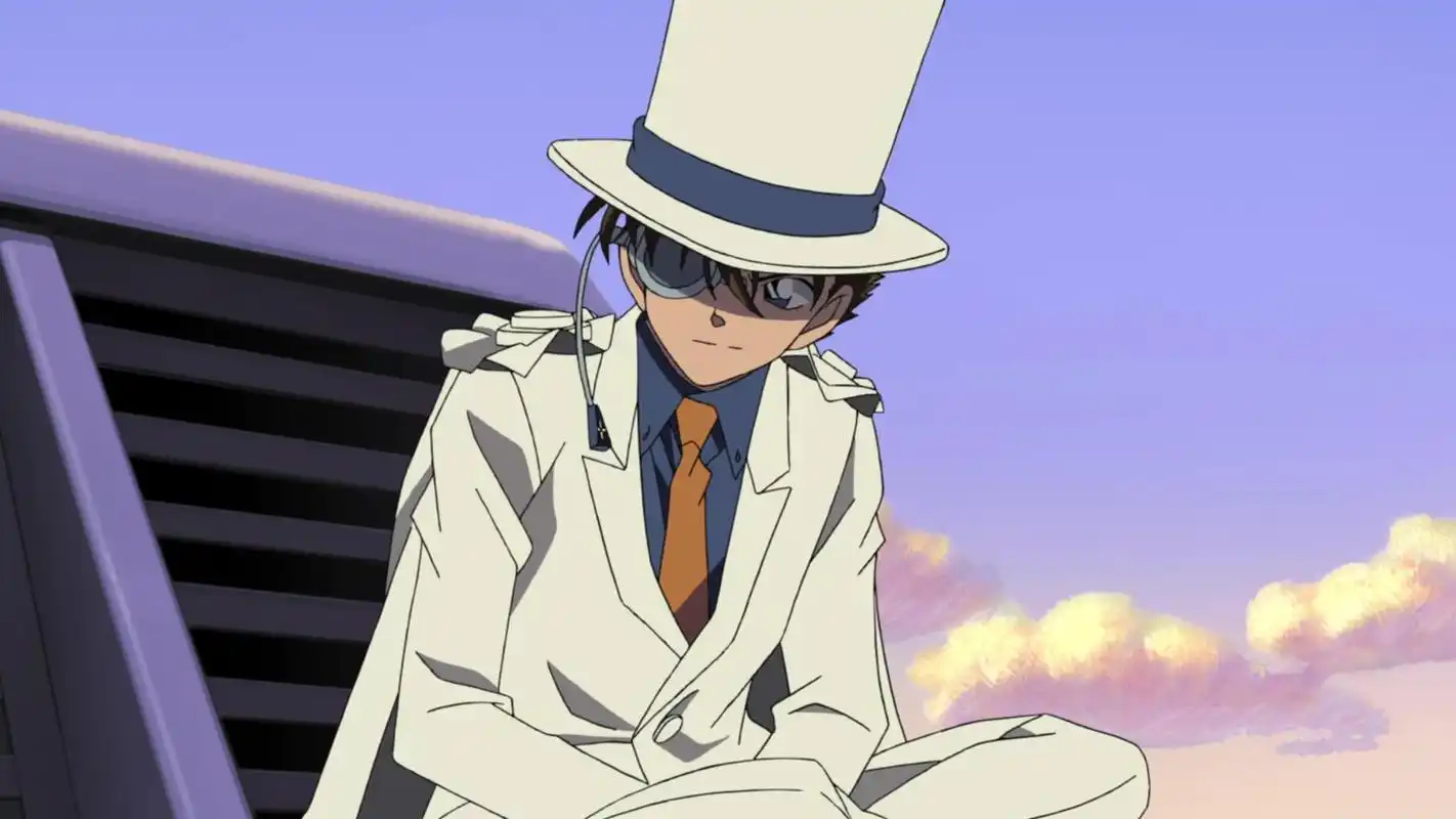 3.怪盗基德《魔术快斗》《名侦探柯南》冷静,理智,办事有条理.